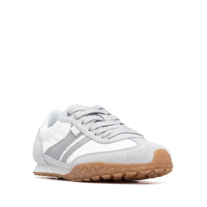 Light grey and low profile trainer