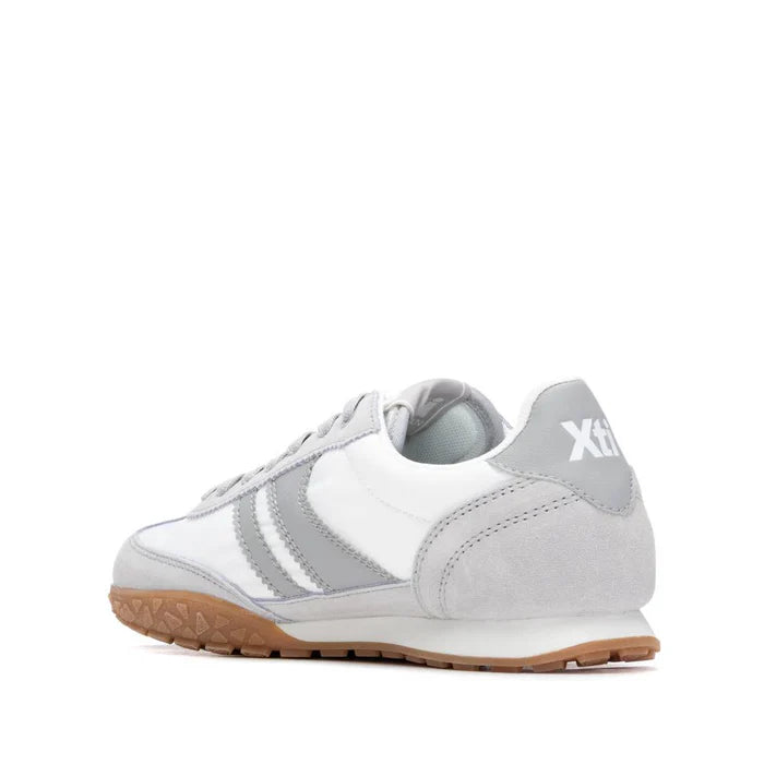 Light grey and low profile trainer