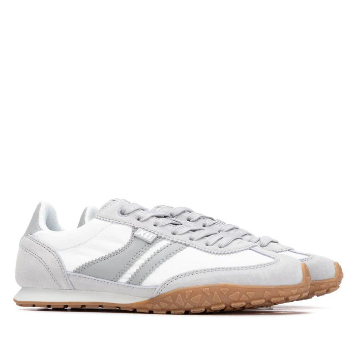 Light grey and low profile trainer