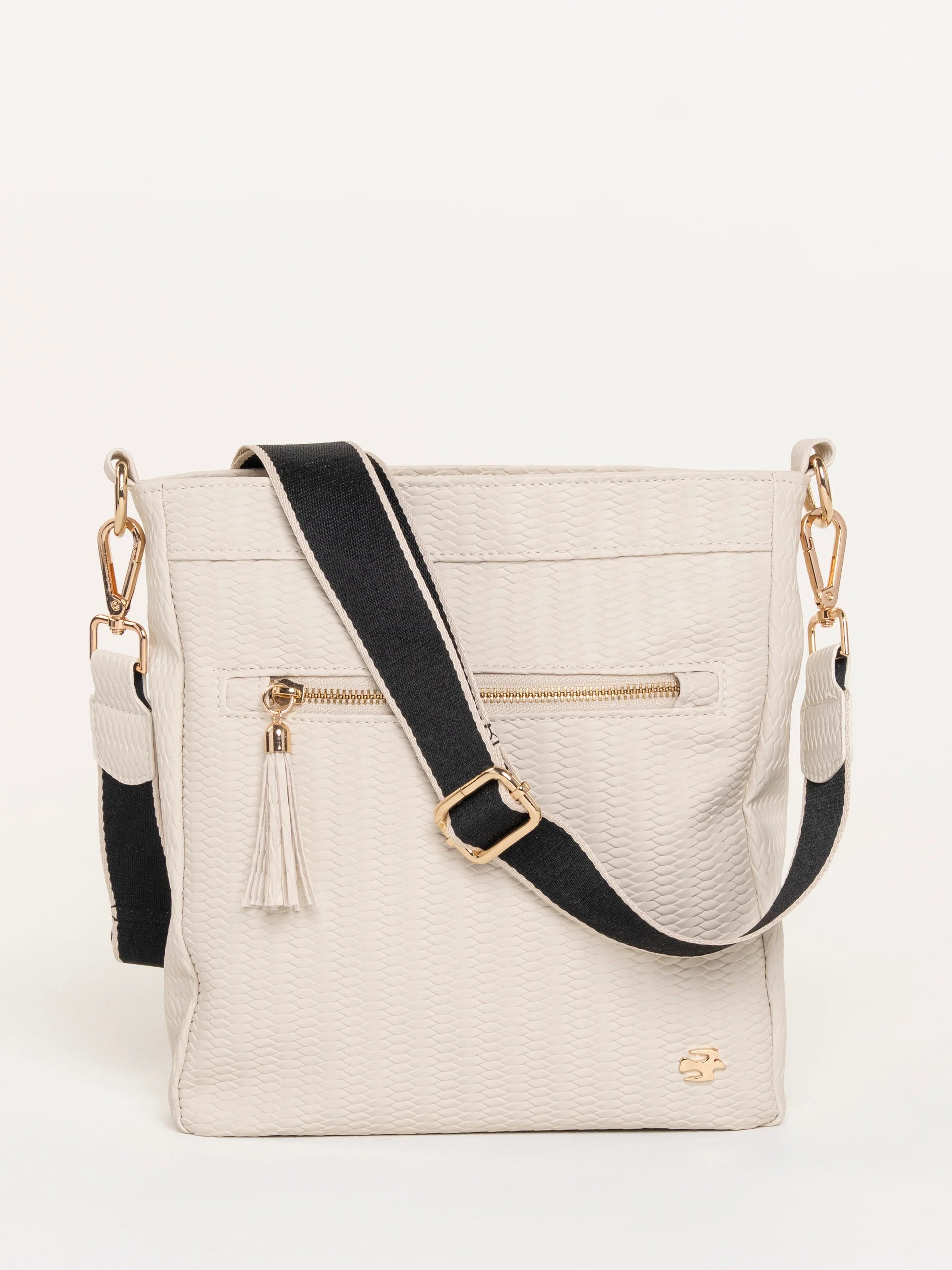 Sierra cream cross body bag