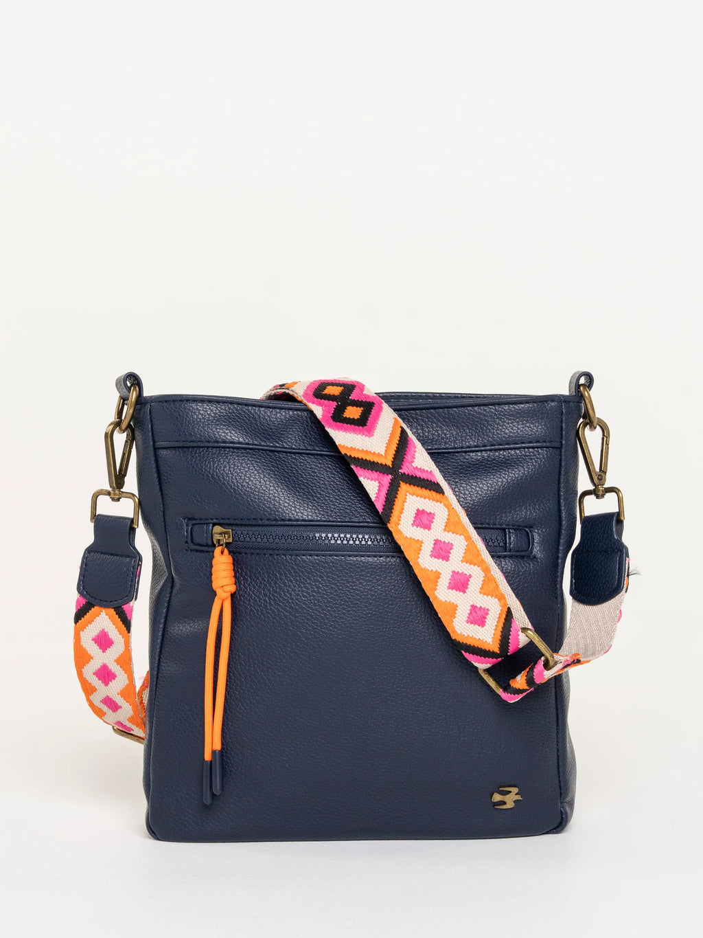 Sierra navy cross body bag