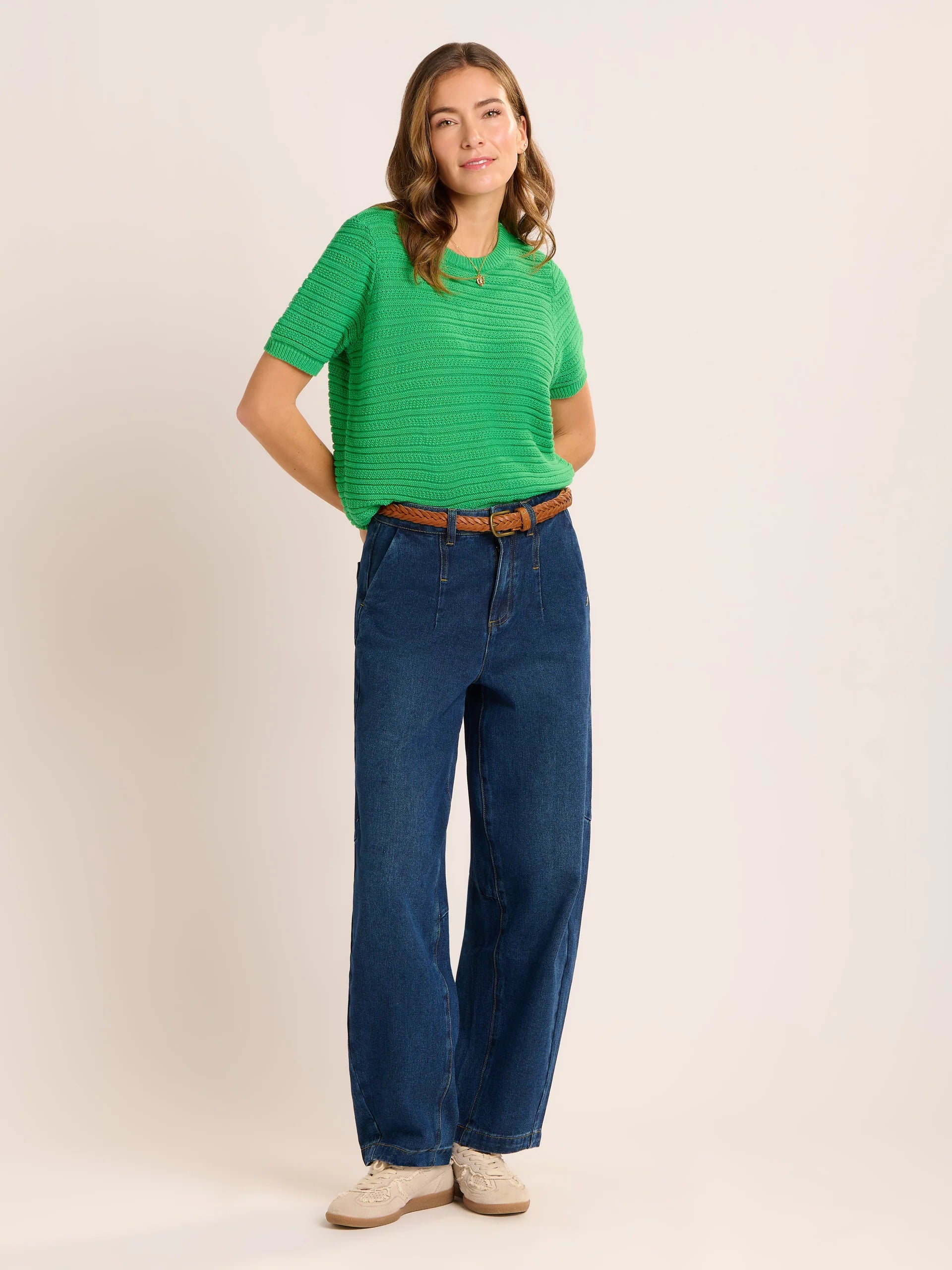 Dawnish knitted t shirt