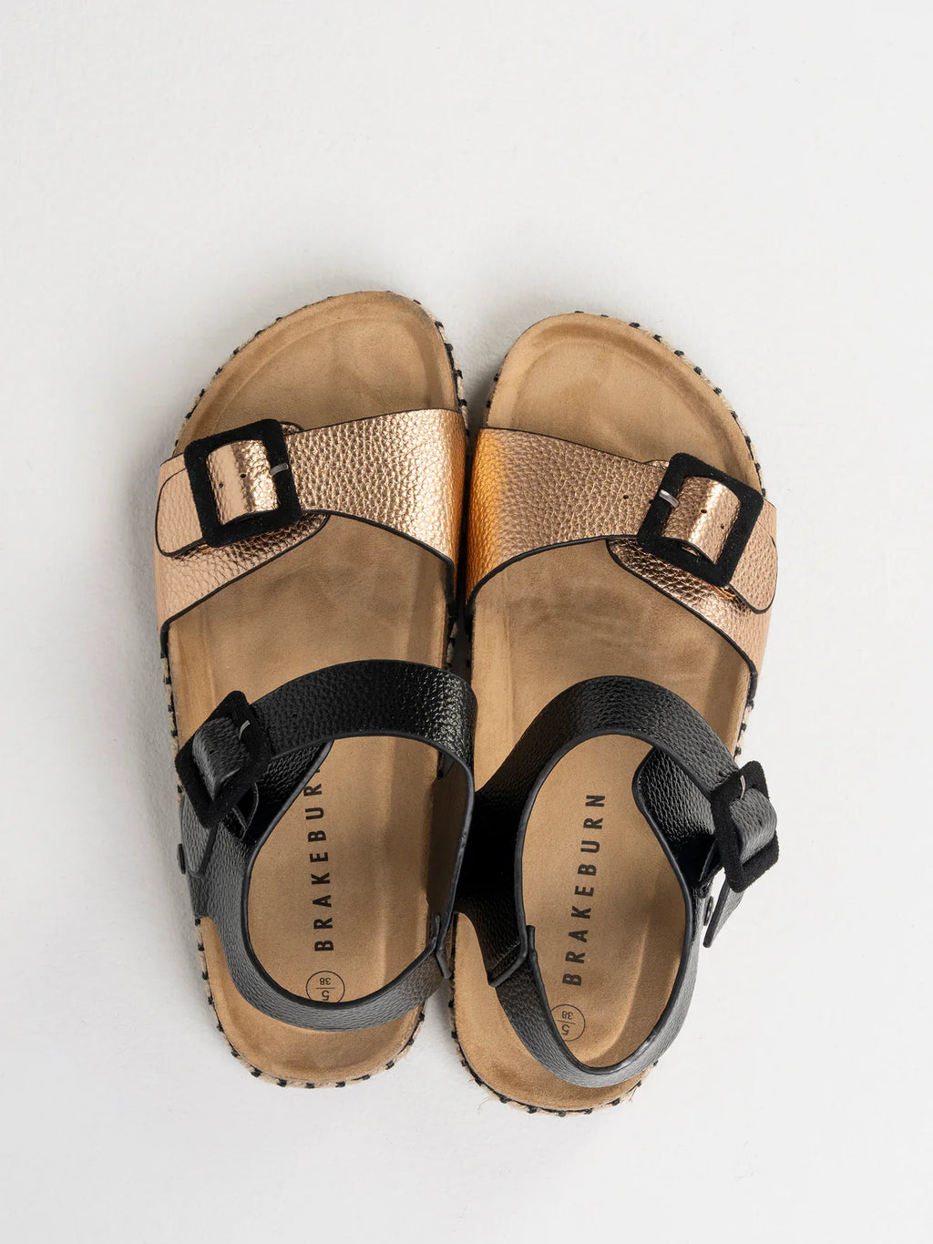 Verity metallic sandle