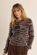 Brushed knit Cardi