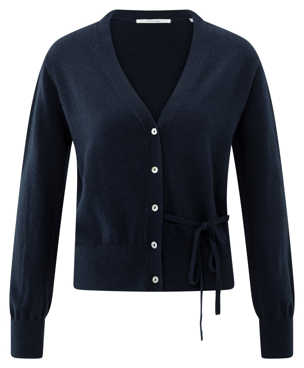 Cardigan with tie waist