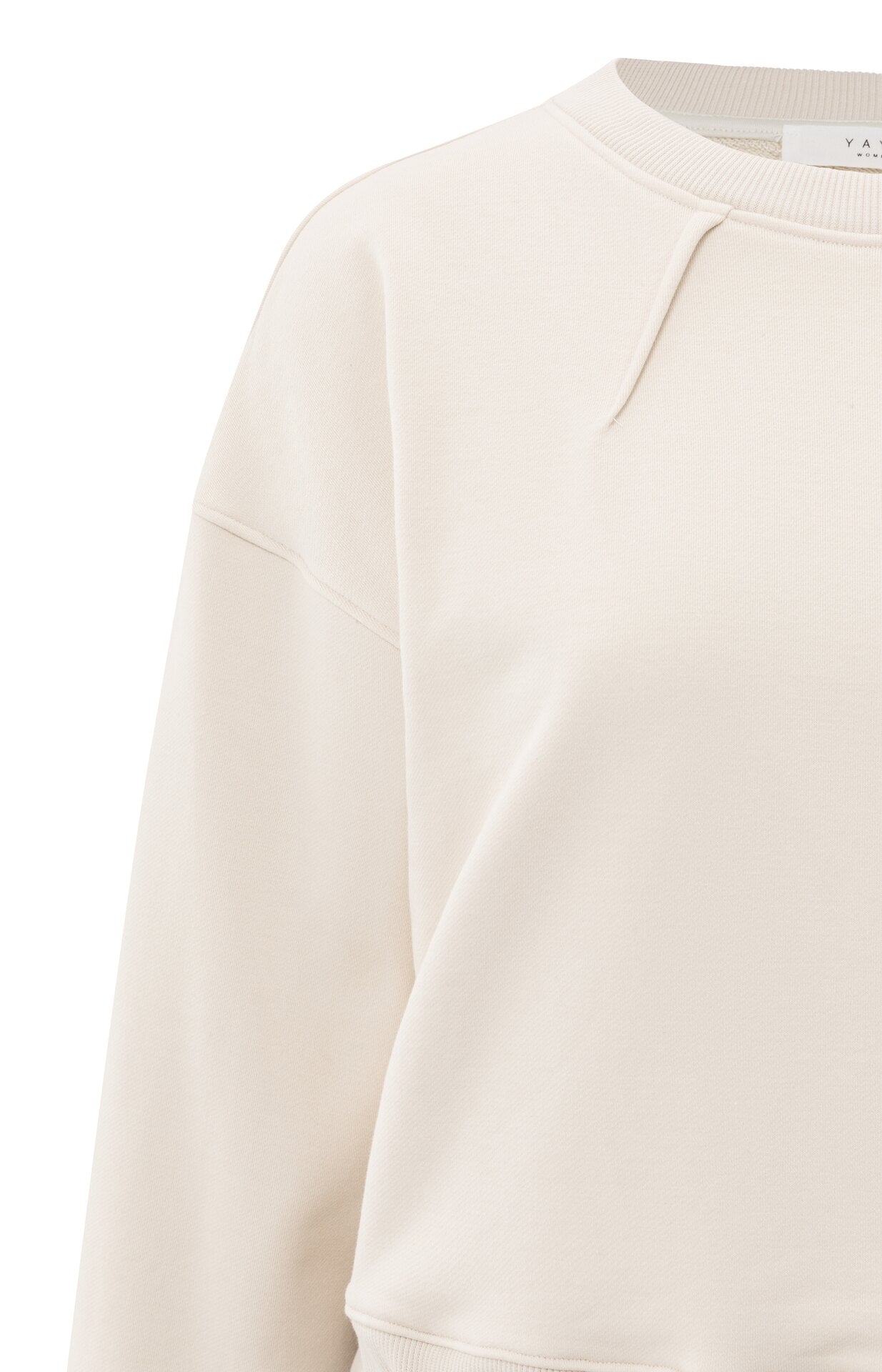 Sweater in chalk white