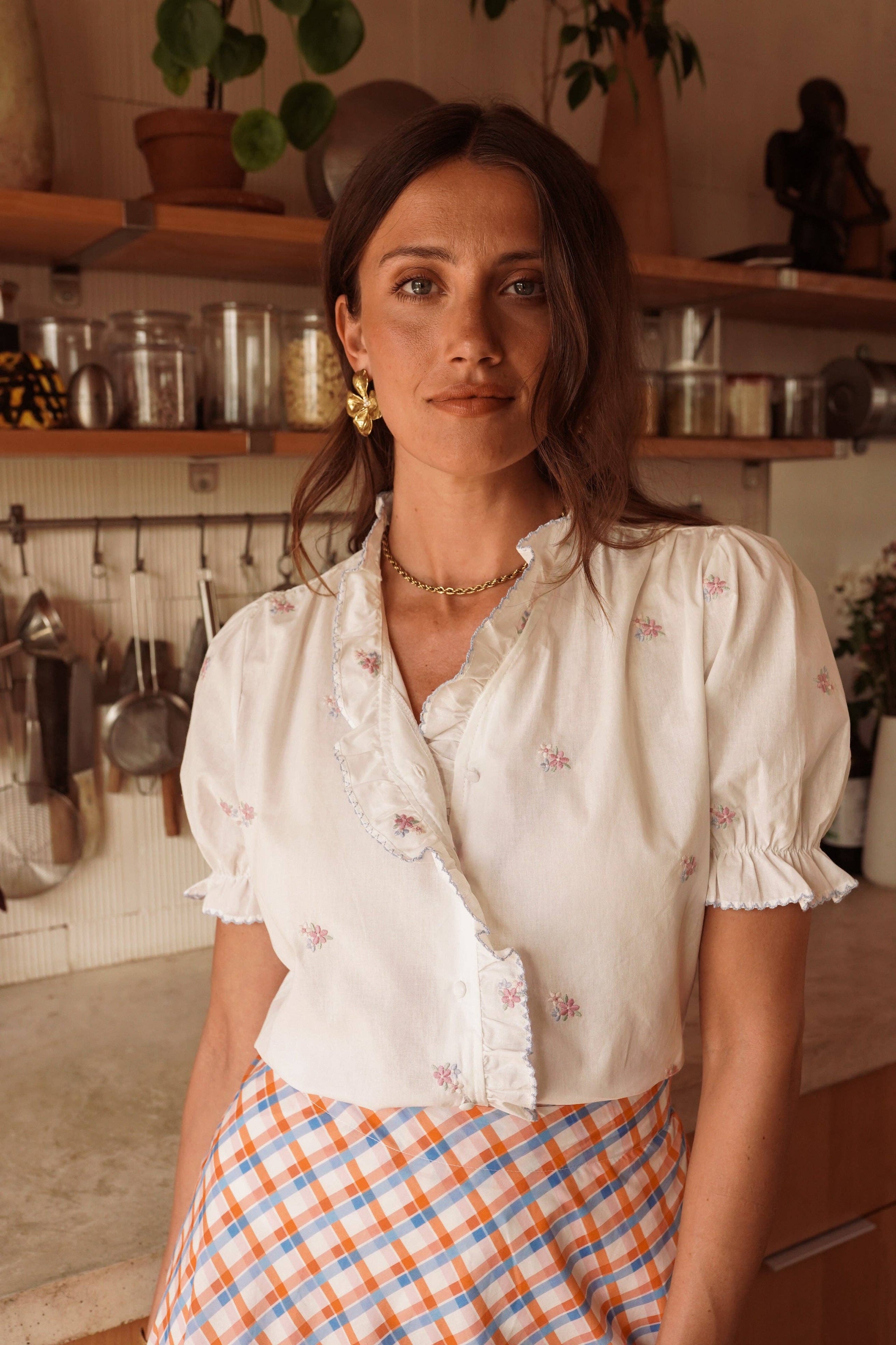Hadrian shirt: Cream