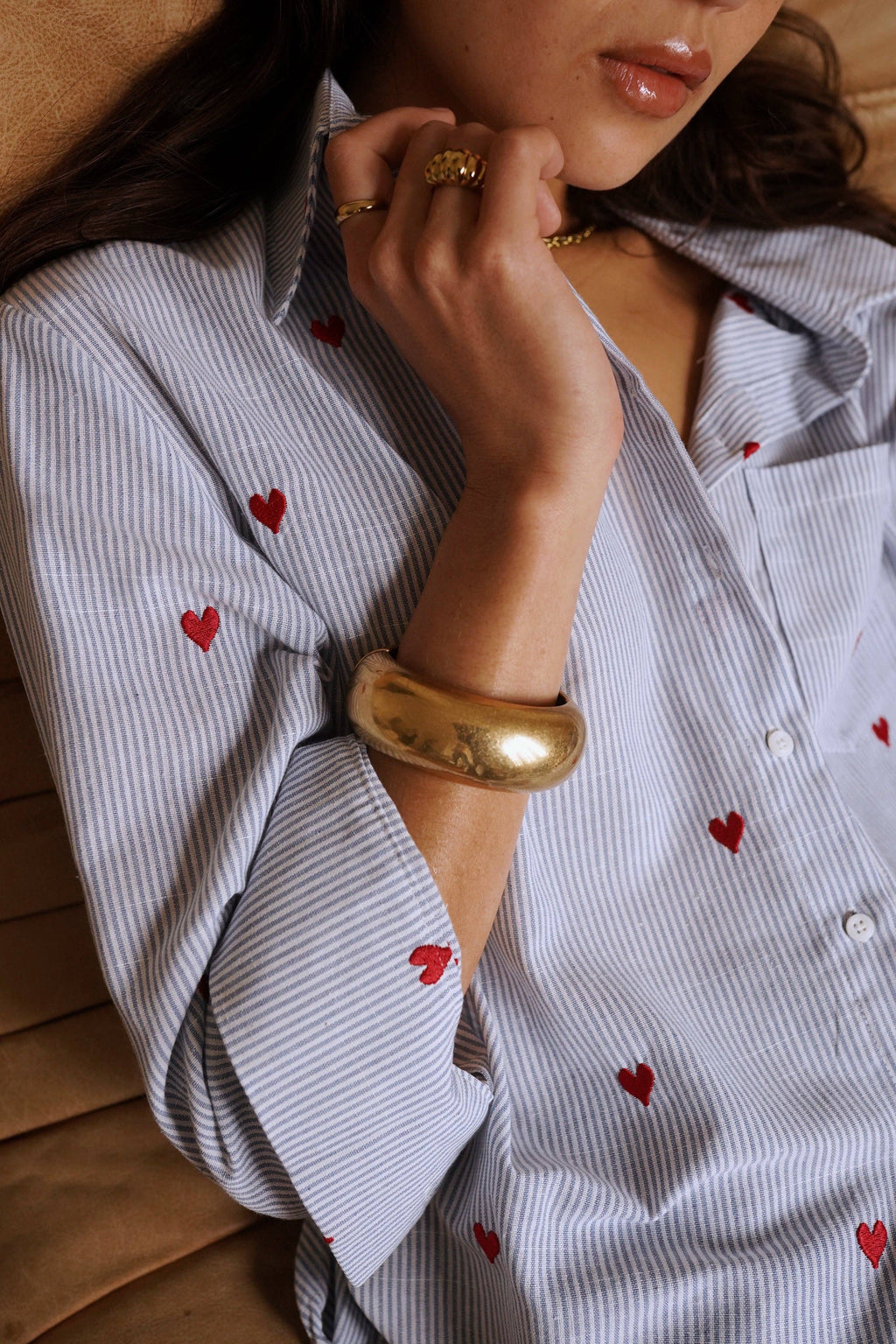 Valentina shirt: Red