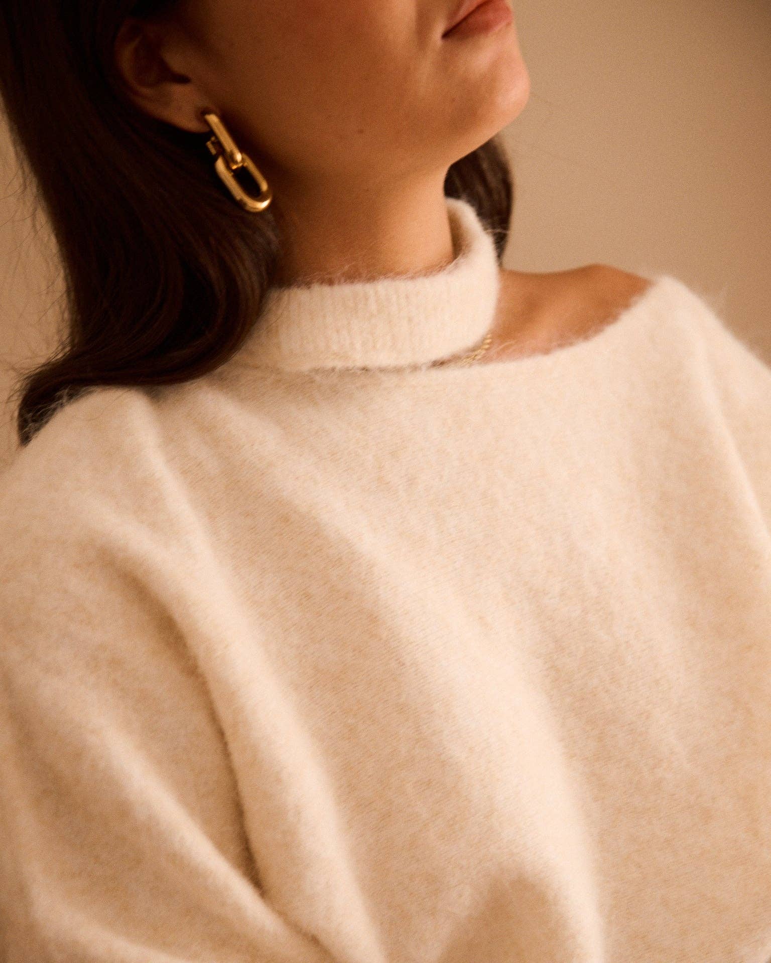 Naël sweater: cream