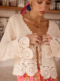 Léontia top: Beige