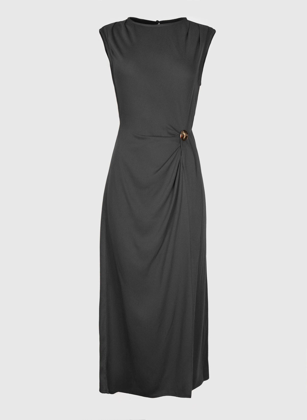 MALEONY LONG DRESS carbon