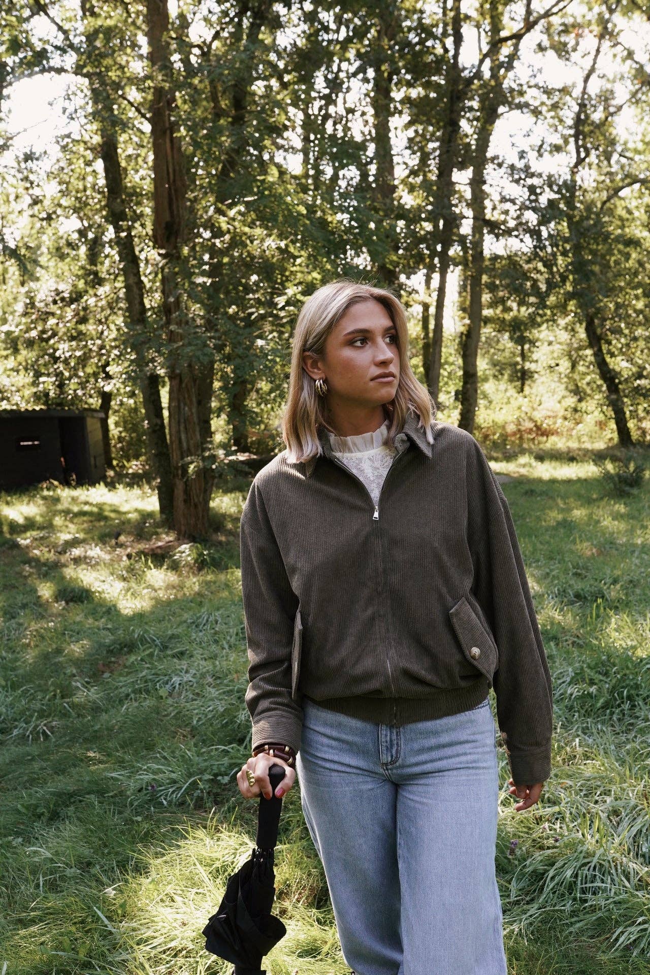 Loïs Jacket: Khaki