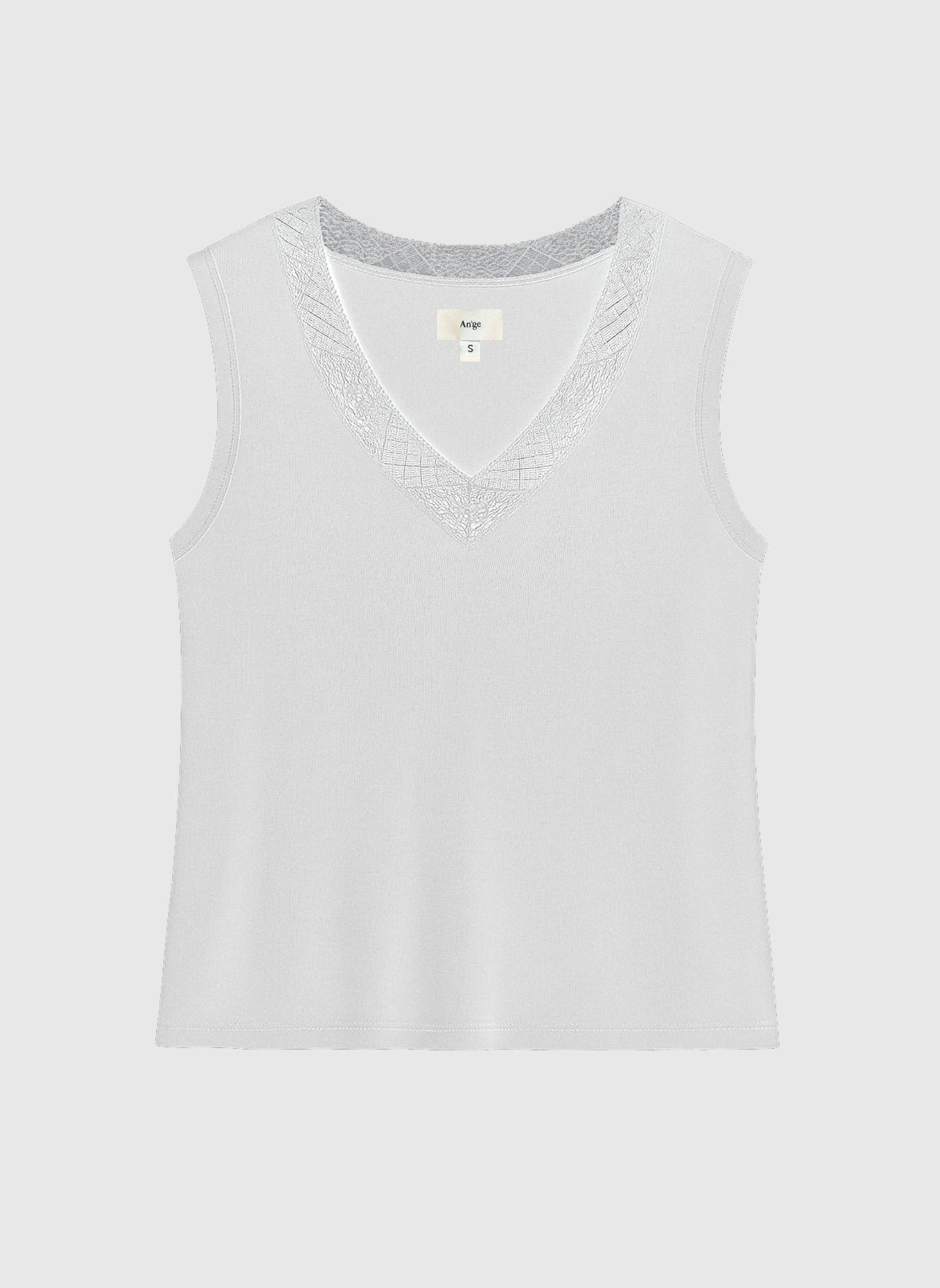 ASTURIE TANK TOP ecru