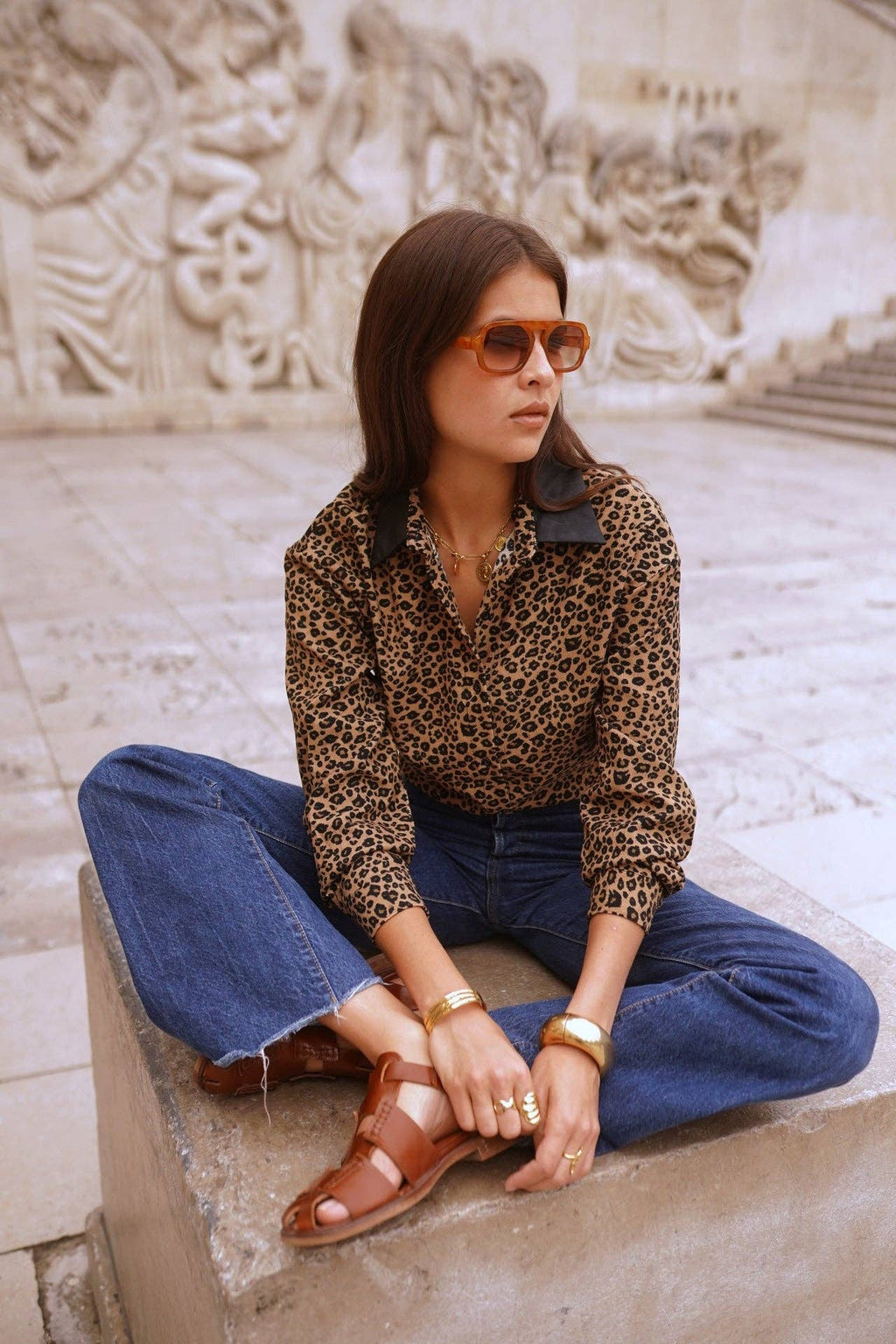 Eshan shirt: Leopard