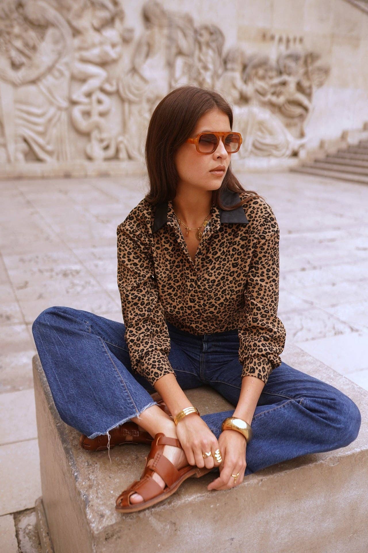 Eshan shirt: Leopard