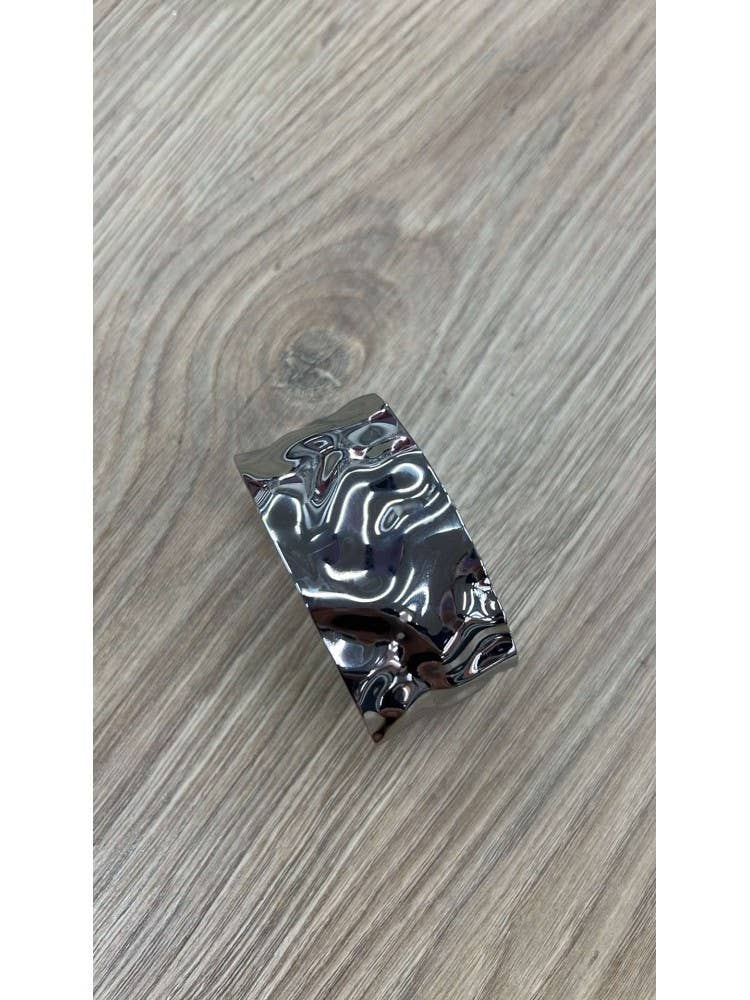 CRACKLE BRACELET - PERSIE: Silver