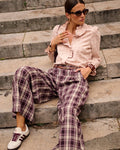 Claude pants: Bordeaux