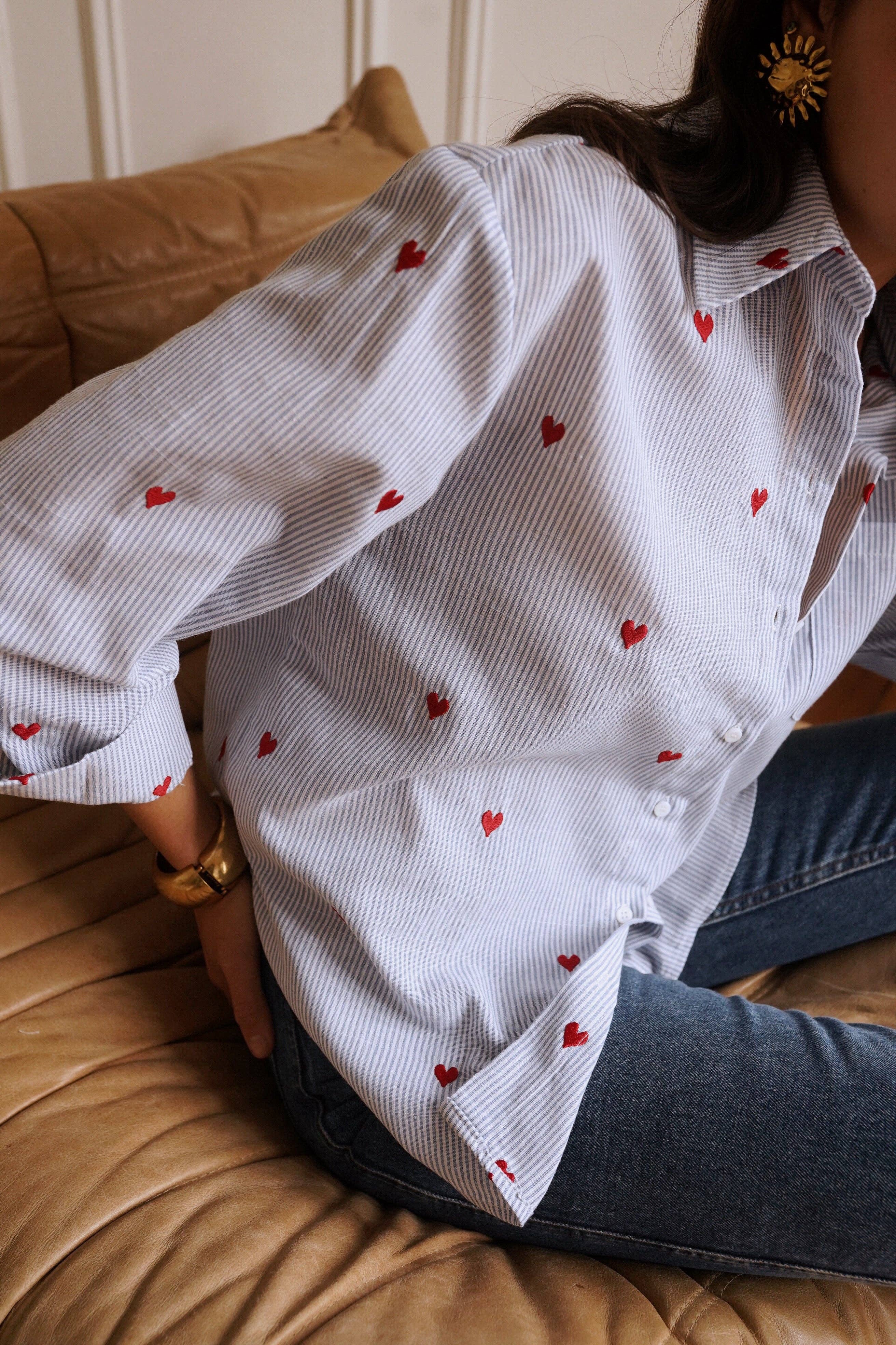 Valentina shirt: Red