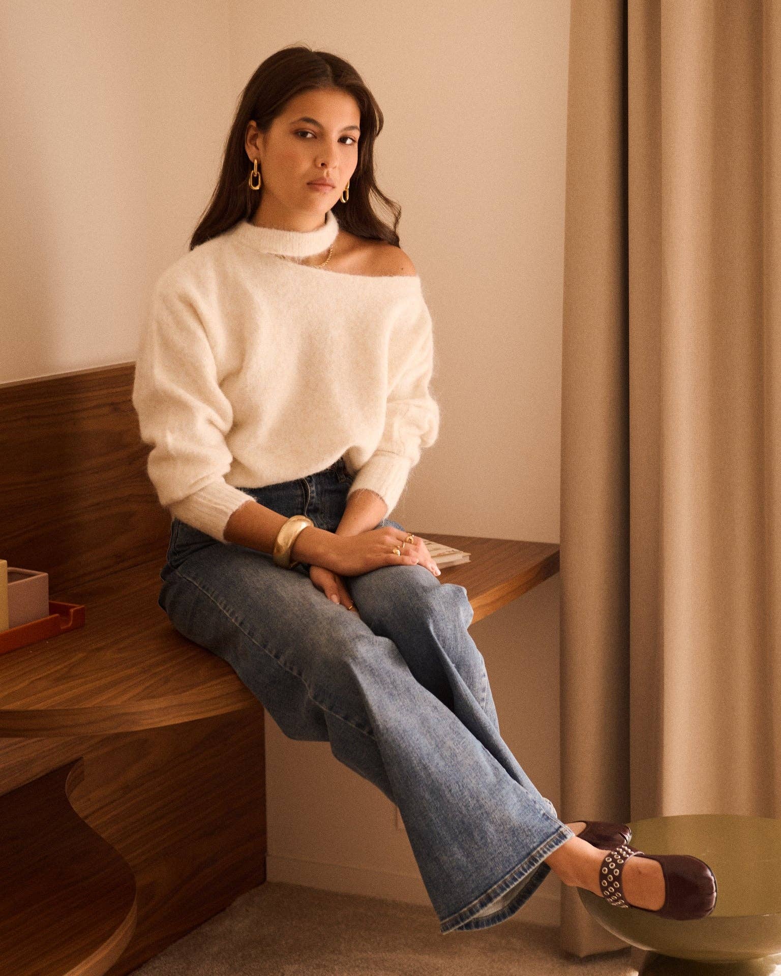 Naël sweater: cream