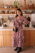 Loretta dress: Red