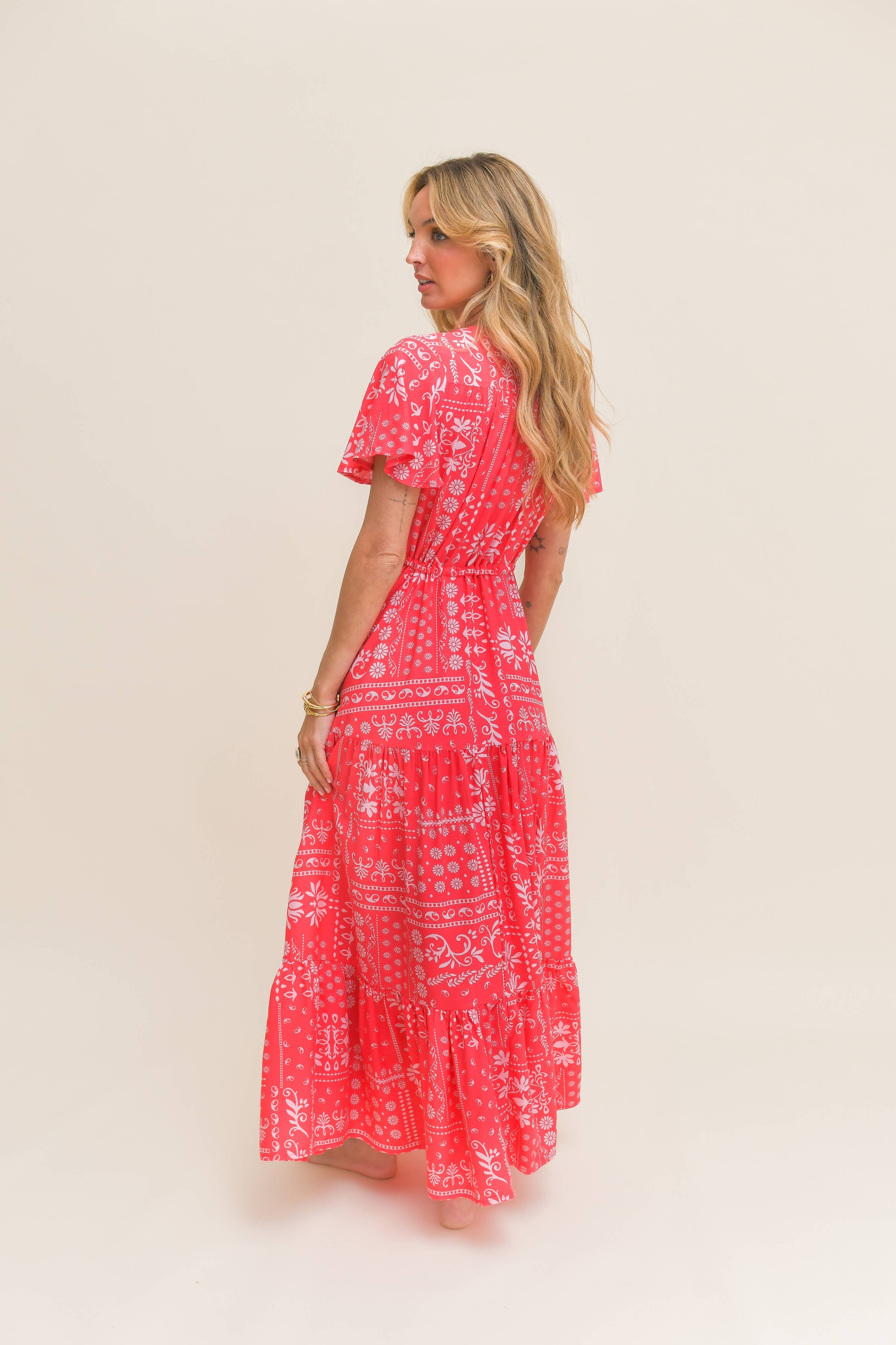 HIBISCA PRINT ALISSIA MAXI