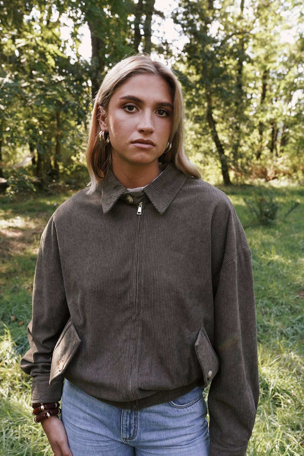 Loïs Jacket: Khaki