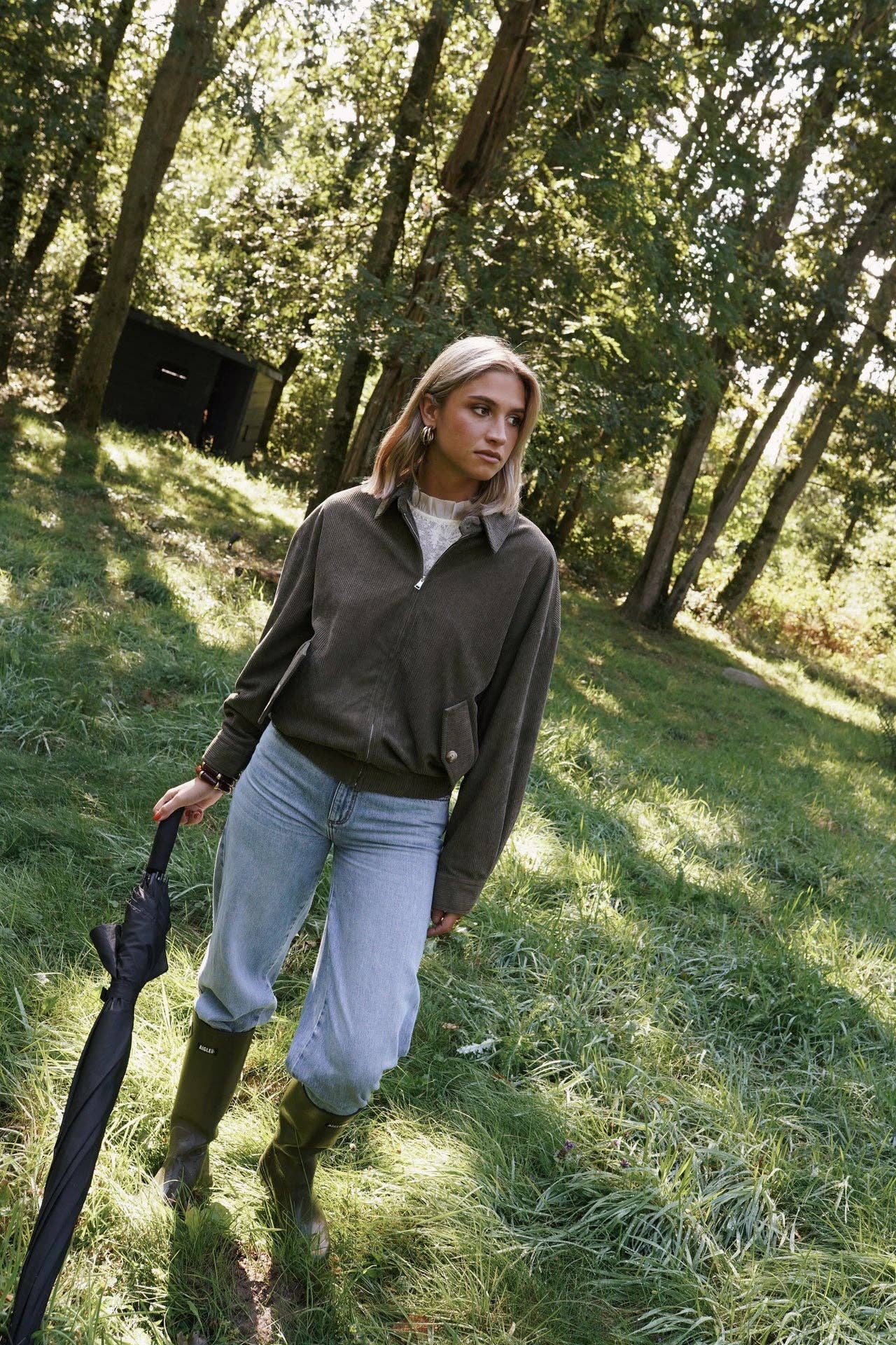 Loïs Jacket: Khaki