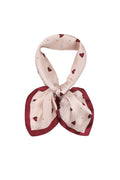SILK-TOUCH POLKA DOT SCARF: Rose