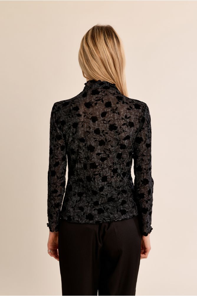 Semi transparent top