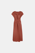 Knot front dress