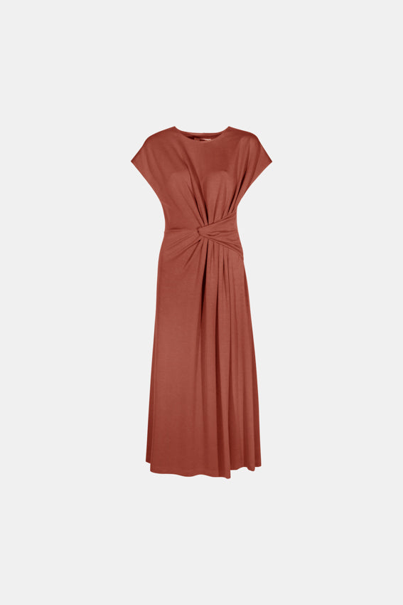 Knot front dress