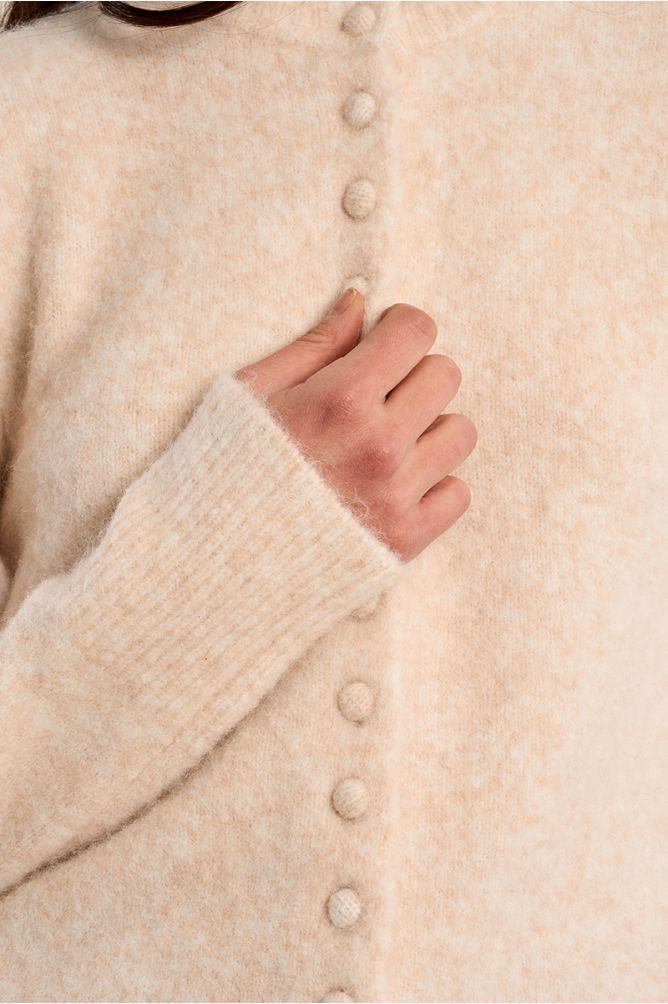 Button down cardigan in cream