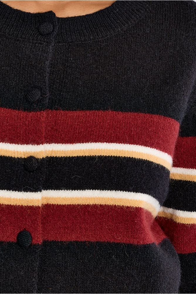 Knit cardi in black