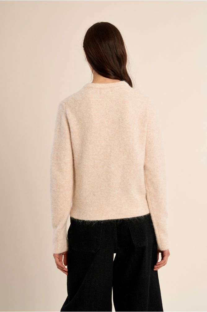 Button down cardigan in cream